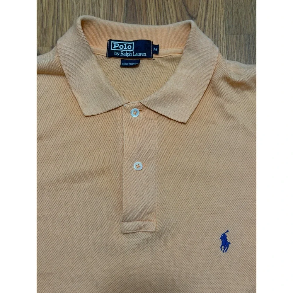 Polo Ralph Lauren Polo Shirt Mens Medium Classic Fit Pony USA